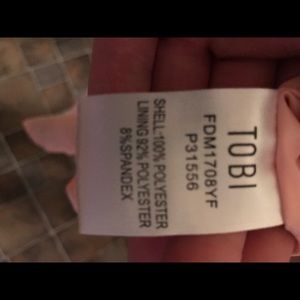 Tobi rise above halter dress